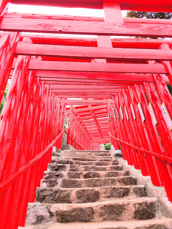 圧巻の鳥居